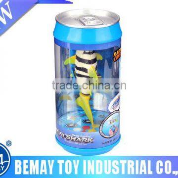 USB charger coke can mini rc toy swimming shark toy