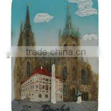 Customised OEM Design Travel Souvenir Fridge Magnet, Souvenir Magnet