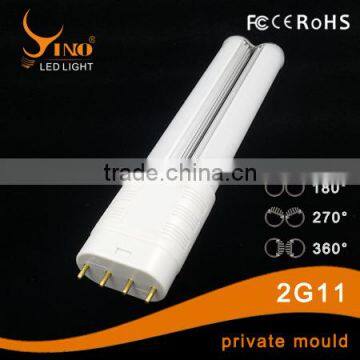 9W Latest Model 2G11 360 Degree 2G11 Tube Light With Ra>80 and 3 Years Warranty