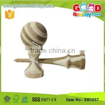 Traditional Toy Carbon Bamboo Kendama Balls for kids