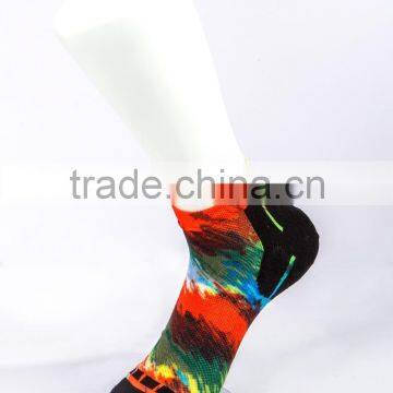 360 degree seamless hot crew high socks digital socks