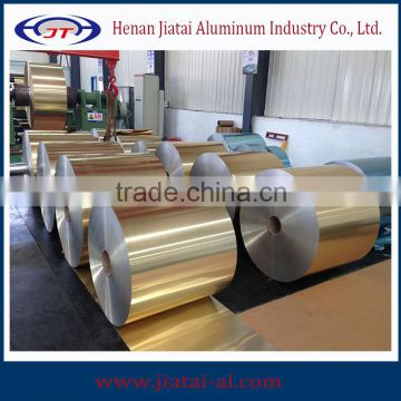 China golden aluminum foil