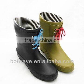 2014 new style lady's fashion rainboots/rubber boots