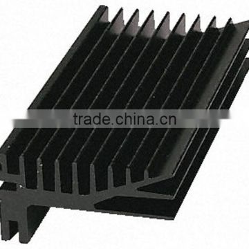 extruded aluminum heatsink as per customer's samples or drawings