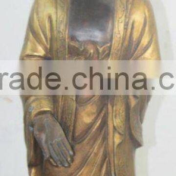 Tibetan Buddhist Bronze SHAKYAMUNI Buddha Statue 46 cm