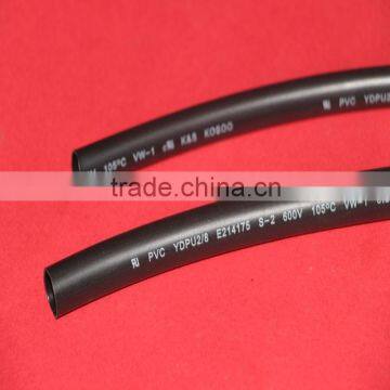 Colorized/transparent pvc insulation VW-1 marker tube for cables and wire