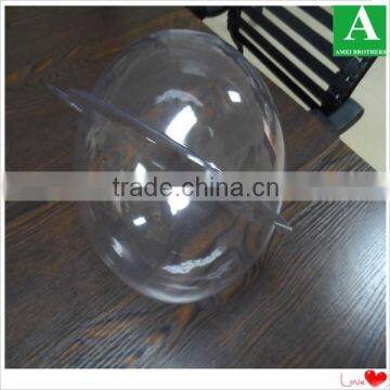 Clear blister PVC plastic package of vacuum thermoformed