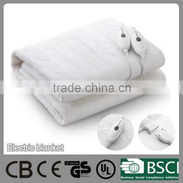 Thermal control type electric hot double electric blanket