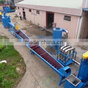 waste plastic recycling machine complete line