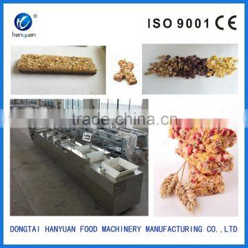 Snack food making machine for cereal bar