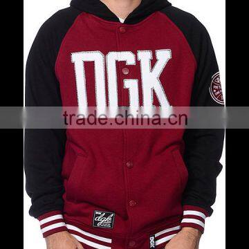 fashionable cotton fleece Varsity Jackets