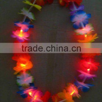FLOWER LEI WITH LED LIGHT