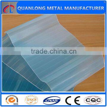 corrugated transparent roofing sheet