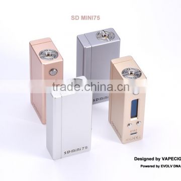 2016 Hot product free sample free shipping time two week limitation period VR box DNA75 from Evolv SDmini75