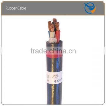 Rubber flexible copper welding cable