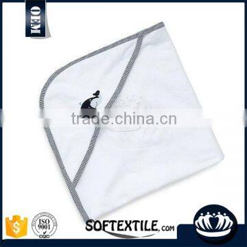 Wholesale Quick-dry Persoanlized White Baby Towel photo-3