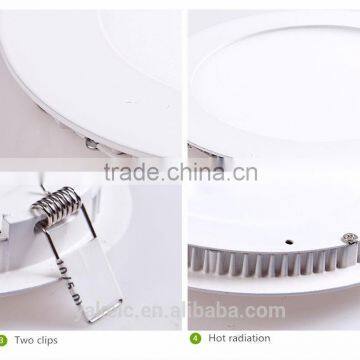 BIG PROMOTION!!! 2015 Hot Sale Round LED Panel Light 3w/4w/6w/9w/12w/15w/18w/24w Quality Choice photo-4