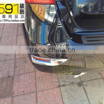 ABS Chrome Auto Accessories Rear Fog Light Lamp Cover For Sylphy / Sentra 2012-2013 photo-3