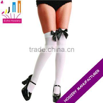 lady party high silk stockings