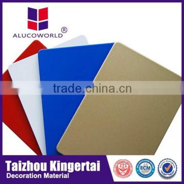 Alucoworld 2016 Colorful acp sheet aluminium office partition aluminium composite