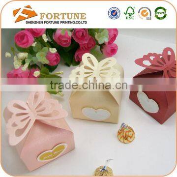 Wholesale Recycled Designs Packaging Paper Folding Candy Box