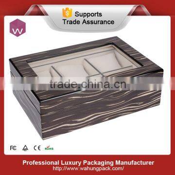 High Quality Luxury Special Design Wood Watch Display Box photo-2