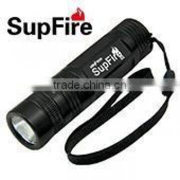 SupFire S1 using 16340 li-ion battery flashlight key chains