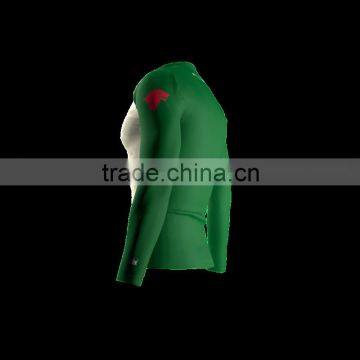 Polyester Spandex Long Sleeves Direwolves Compression Shirt / Rash Guard With Club Logo, Player Name and Number at Sleeves photo-3