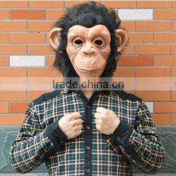 Animal Cosplay Monkey Mask Scary Adult Latex Mask halloween party mask