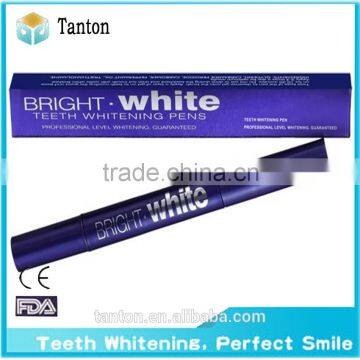 Cosmetic tooth whitening pen