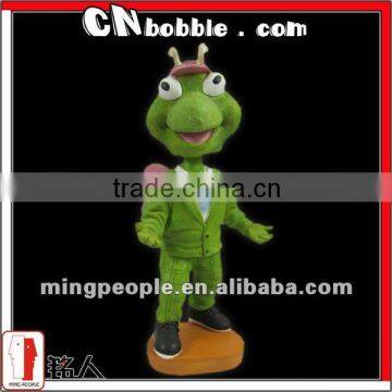 Customized cartoon figurine, resin bobblehead