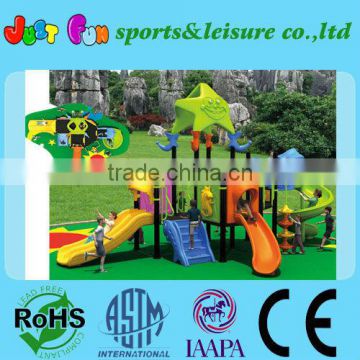 new design outdoor kids plastic slide playground