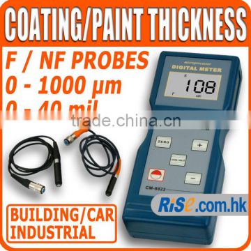 Gauge F/NF Probes Automotive Painting Paint Coating Thickness Meter