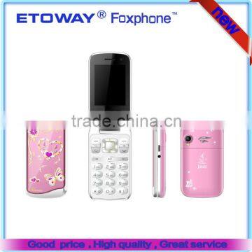 2.4 inch spreadtrum6620 dual sim flip phone