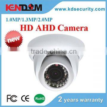 Kendom manufacturer China cctv surveillance system capture cost effictive ir ahd dome camera with 36pcs ir leds