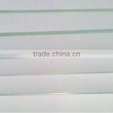 12mm low iron tempered glass, heat soak testing glass