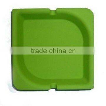 blue square promotional silicone astray