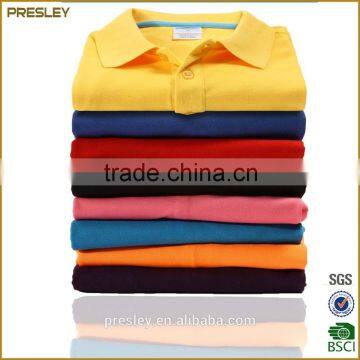 Hihgh quality cheap 3 dollar men's plain pique polo shirts wholesale