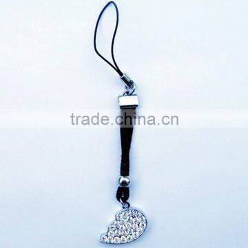 OEM/ ODM cell phone charms wholesale lanyard