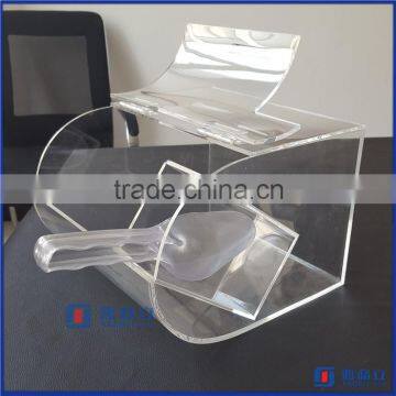 Yageli China Factory Wholesale Acrylic Candy Box With Scoop photo-2