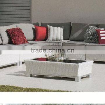 Synthetic rattan outdoor curved sofa classic sofa B010