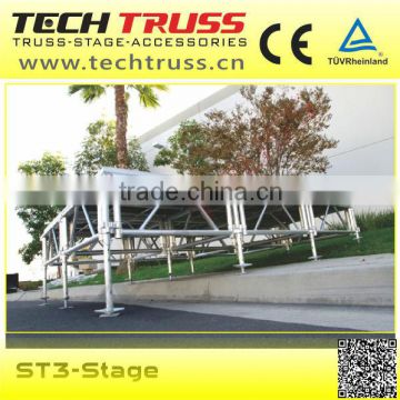 ST305-Stage Adjustable On Sale Aluminum Portable Stage For Outdoor concert