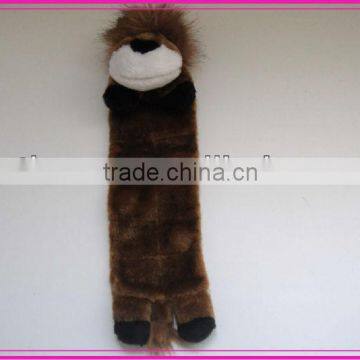 2013 squeaky body monkey soft pet toy