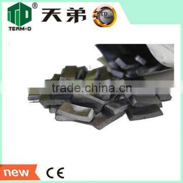 Diamond Segment for reinforced concrete cutting laser welding, sandwich type segments diamond cutting tools