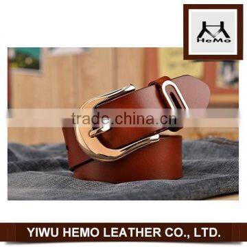 High quality classic style genuine leather belt