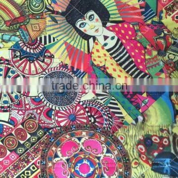 100% polyester quilting fabric,printed fabric for winter coat