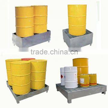 oil drum spill containment pallet