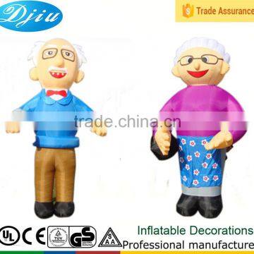 DJ-GG-102 New old people inflatable advertising outdoor decoration