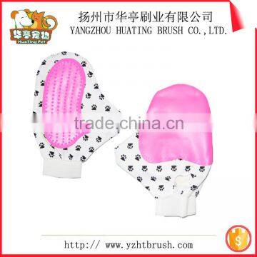 Hot Silicone Pet Grooming Products Bath Glove Dog Bathing Brush