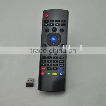 Saflyse Mx3 Portable 2.4g Mini Flying Air Mouse Wireless Handheld Keyboard Multifunctional Gyroscope Infrared Remote Controller photo-3